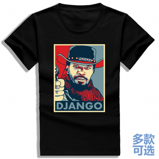 被解救的姜戈迪亚戈黑杀令决杀令打底全纯棉短袖t恤衫半袖上衣服