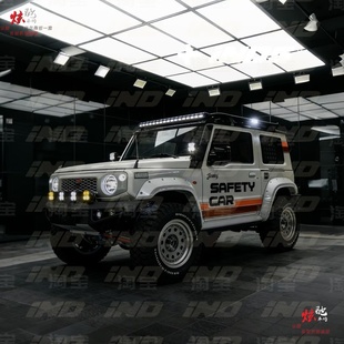 吉姆尼车贴拉花悦也 坦克300牧马人ICAR V23烈马车身改装贴纸