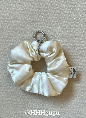 HHHgugu手机链条学生简约白色腕带ccd短挂绳包包手机链钥匙扣饰品