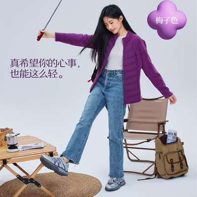 绒磨磨轻薄90白鸭绒2024冬季反季三防K648修身情侣款万能衣658