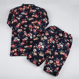 成人手工纯棉花棉袄棉裤套装中老年加厚棉衣男女修身保暖外套冬装