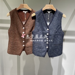 X533M7121 香港艾米尔 马夹外套 2025年秋冬新款 3590 XMLEE