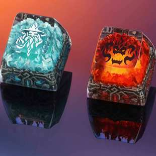 Lord the Dwarf Twin The Rings Flames魔戒客制键帽 Factory