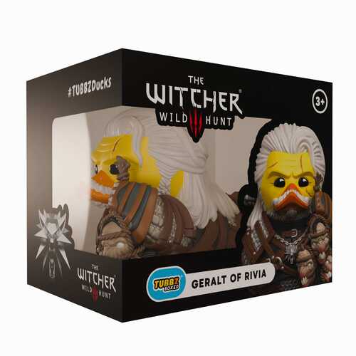 TUBBZ The Witcher猎魔人巫师周边杰洛特希里小黄鸭手办公仔模型3 - 封面