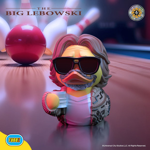 Tubbz The Big Lebowski谋杀绿脚趾电影周边小黄鸭卡通手办公仔2