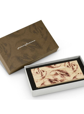 意大利Pininfarina Napkin Forever达芬奇手不用墨水的永恒笔银尖