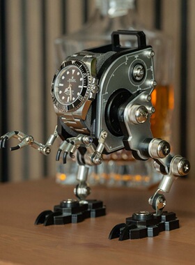 Robotoys RAPTOR收割者机器人手表收纳展示支架机械赛博朋克摆件
