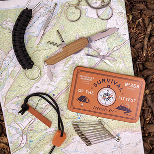 Gentlemen's Hardware荒野户外应急生火自救求生存装备套件工具包