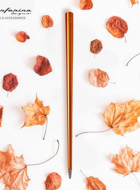 意大利Pininfarina Napkin Forever Prima不用墨水的笔永恒笔银尖