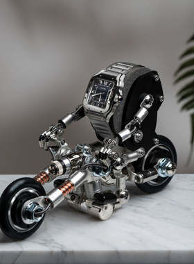Robotoys Bike BS-01手表收纳展示架摩托机车机械赛博朋克摆件