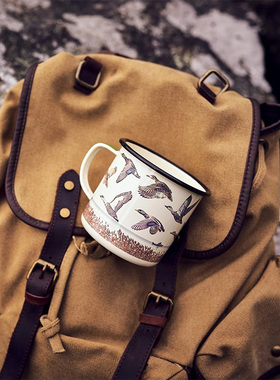 Gentlemen's Hardware美式北欧复古怀旧户外露营珐琅搪瓷杯鸭子