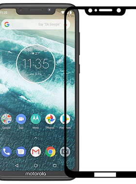 适用于moto摩托罗拉one手机power钢化膜P50贴膜P40玻璃膜P30全屏Note保护Play高清vision防爆Action zoom Pro