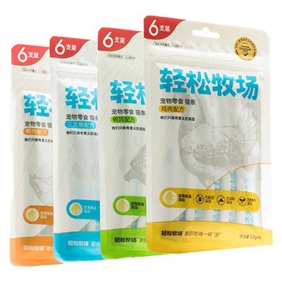 小壳轻松牧场猫条12g*6/袋