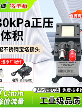 新为诚微型隔膜气泵12v调速采样小气泵F35-FNY6003吸气打气泵24V