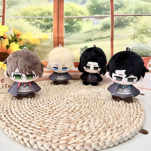 哈利波特里德尔斯内普马尔福毛绒公仔坐姿娃娃玩偶挂件伏地魔周边