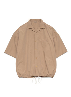 自产 X nanamica 23SS Wind Shirt复古日潮简约廓形宽松短袖衬衫