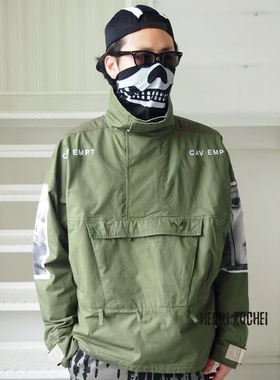 自主自产x CAVEMPT C.E 中古绝迹icon迷幻机能冲锋衣男女夹克外套