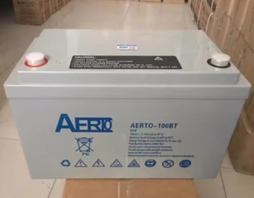 艾亚特蓄电池AERTO-100BT直流屏12V100AH机房UPS主机EPS消防/通讯