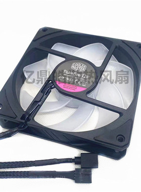 酷冷至尊SICKLEFLOW漩涡120 ARGB 12cm/厘米 PWM温控机箱静音风扇