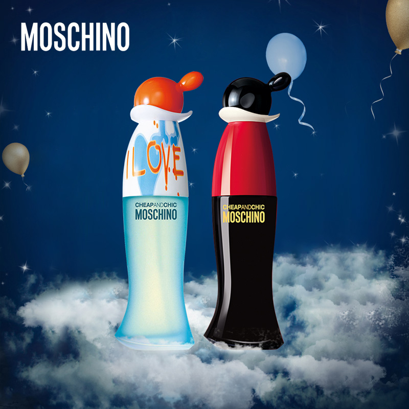 moschino梦仙奴我爱莫斯奇诺爱恋爱黑娃女士淡香水雾仙浓奥丽薇