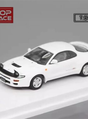 PopRace 164白色房车跑车模型Celica赛利卡ST185 GT适用于丰田