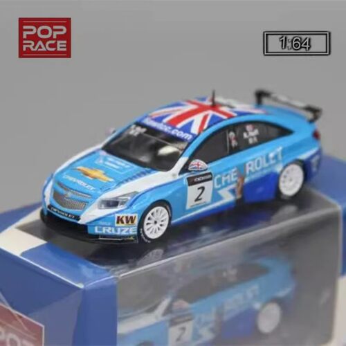 PopRace 164房车赛车模型2011澳门WTCC科鲁兹Cruze适用于雪佛兰