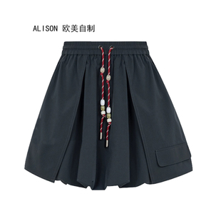 ALISON 欧美制【现货】泡泡裙 速干UPF50+抗皱免烫短裙裤裙-周三