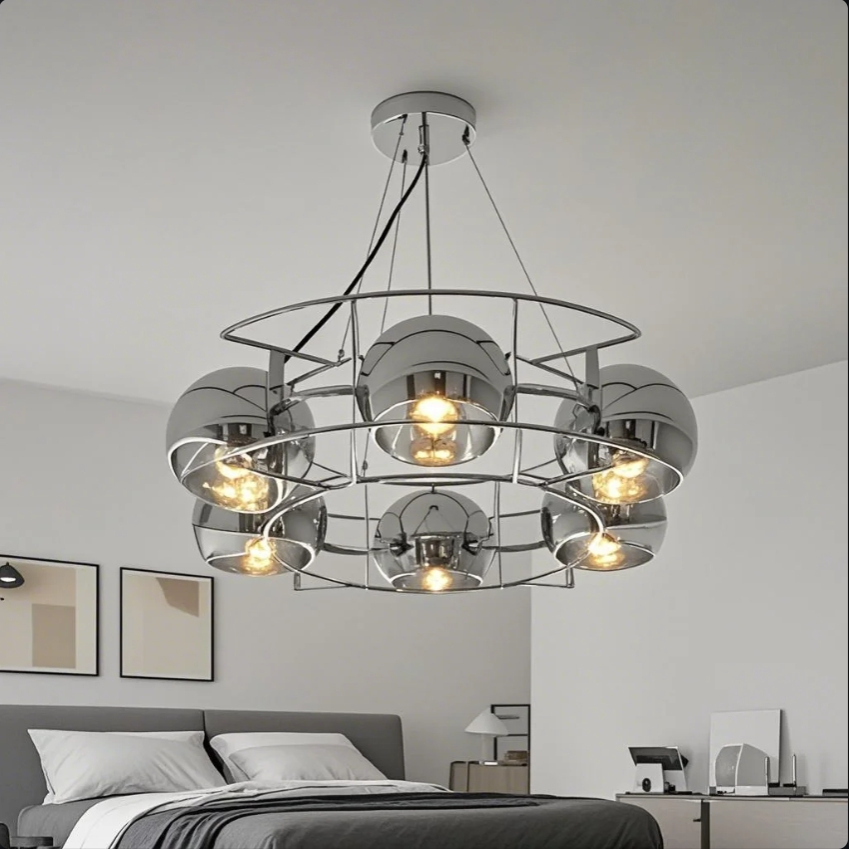 太古仓/设计师中古风包豪斯客厅吊灯现代简约风卧室餐厅书房灯