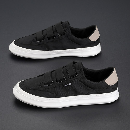 夏季低帮男式休闲帆布鞋透气男鞋