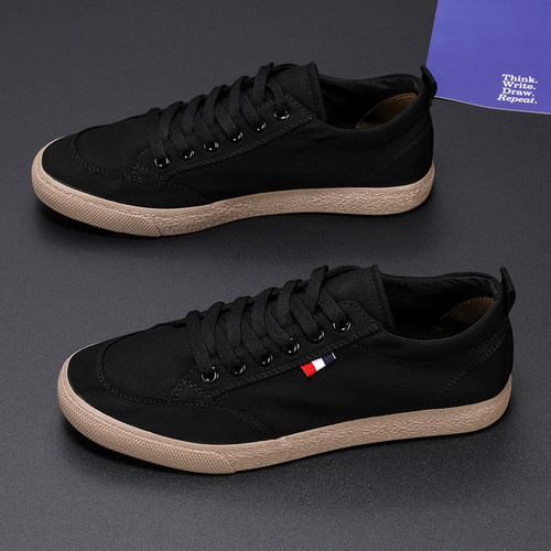 透气帆布韩版低帮帆布鞋