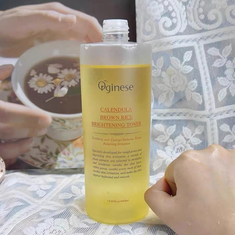 ORGINESE金盏花糙米焕颜爽肤水控油补水保湿闭口喷雾湿敷糙米精华