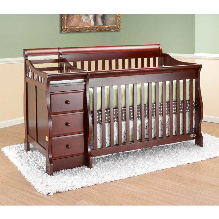 出口美国原单婴儿床实木豪华儿童床带抽屉多功能宝宝床bb床包邮