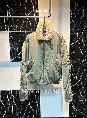 2026冬季新款军绿色机车棉服短款女冬季加厚保暖宽松减龄外套