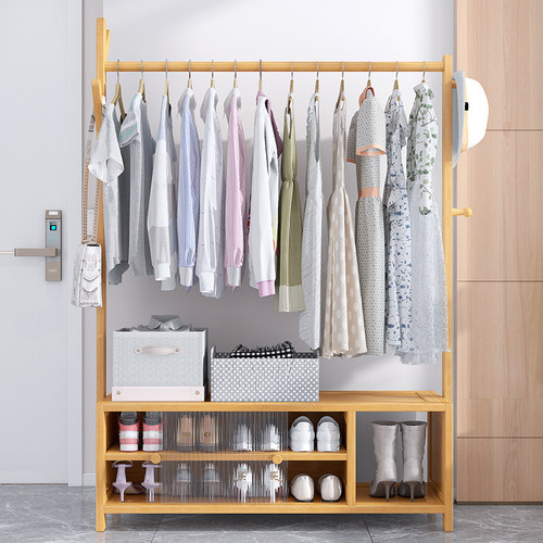 艾芮特竹简约现代衣帽架