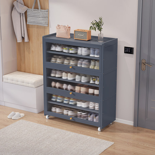 鞋柜家用门口收纳柜一体