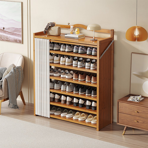 简易鞋架子家用小窄门口