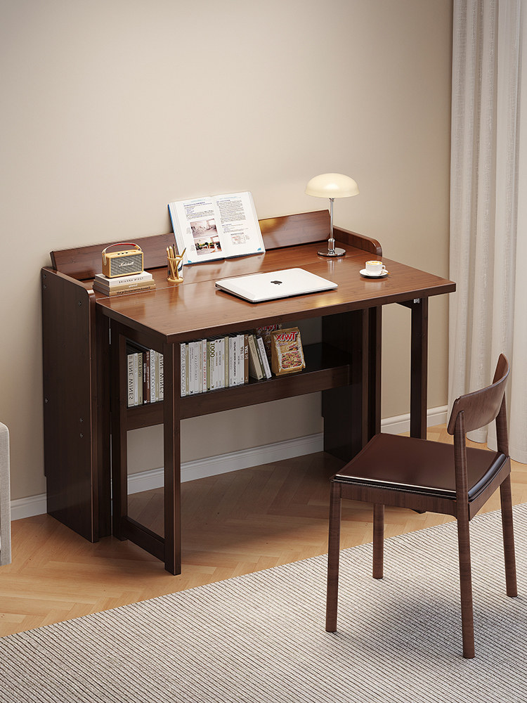 儿童学习桌小学生家用卧室写字桌书柜一体桌面折叠电脑桌小型桌子,住宅家具,儿童学习桌,淘宝优惠券,粉丝福利购,淘宝优惠卷