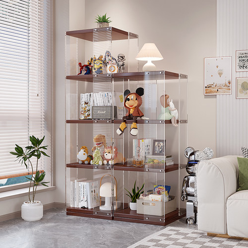 艾芮特多层储物旋转书架