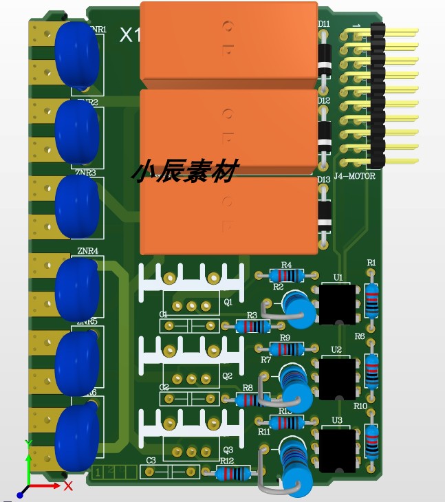 量产成熟380 V三相交流电机驱动器电路PCB源文件STM8S207C8T6主控