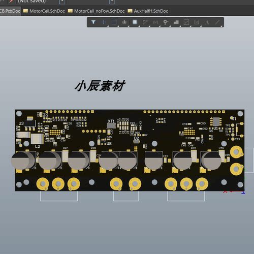 Odrive 3.6  双驱无刷位置控制 原理图+PCB源文件
