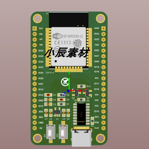 Esp32 核心板 原理图+PCB源文件 Typec接口 带有自动下载电路