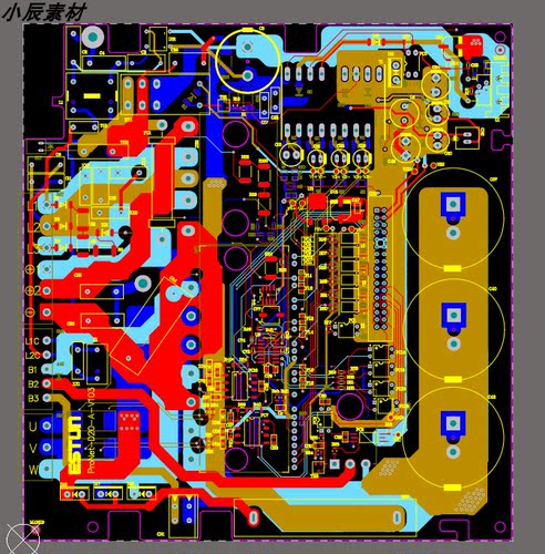 埃斯顿量产伺服控制器源码资料AD格式原理图+PCB DSP电机全套