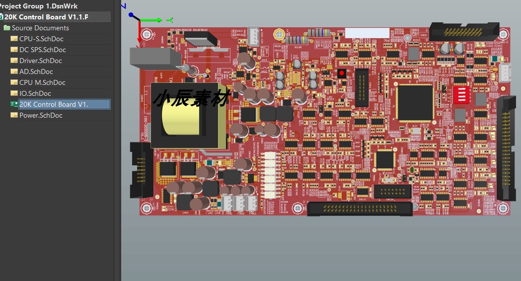 20KW逆变器资料方案三相三电平并网控制器原理图+PCB+源码