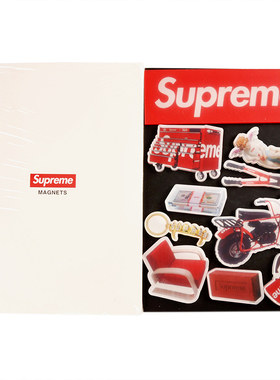 Supreme 22SS Magnets (10 Pack)精选配件图案磁吸冰箱贴一套10个