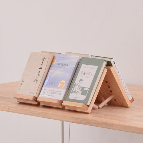 实木书桌桌面书籍展示架
