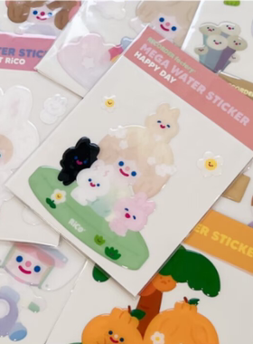 RICO超大水晶防水贴纸 MEGA WATER STICKER 单张（10款选）