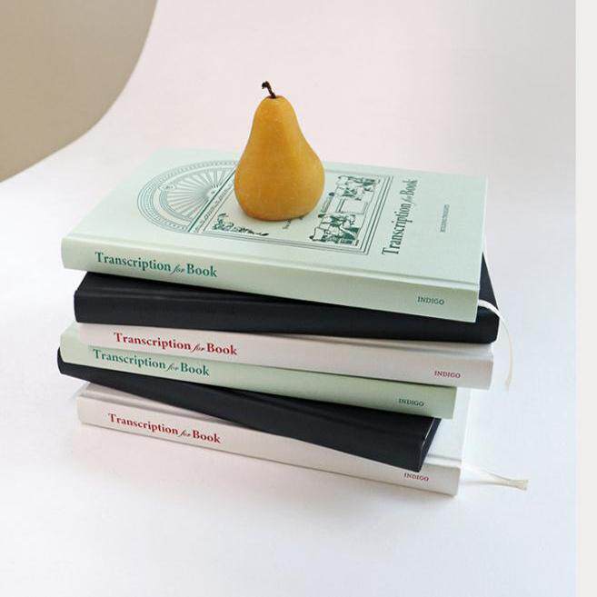 indigo硬面A5精装阅读笔记读后感摘抄笔记本Transcription for Bo