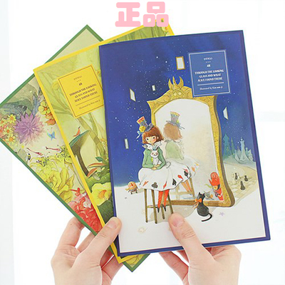 indigo童话手绘线条本套装 3本入 classic ruled noteboo