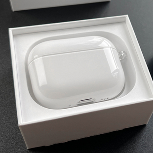 airpodspro3保护套适用苹果耳机4代主动降噪二代透明壳高级感airpods4保护壳双层蓝牙耳机套不沾灰防摔耳机壳