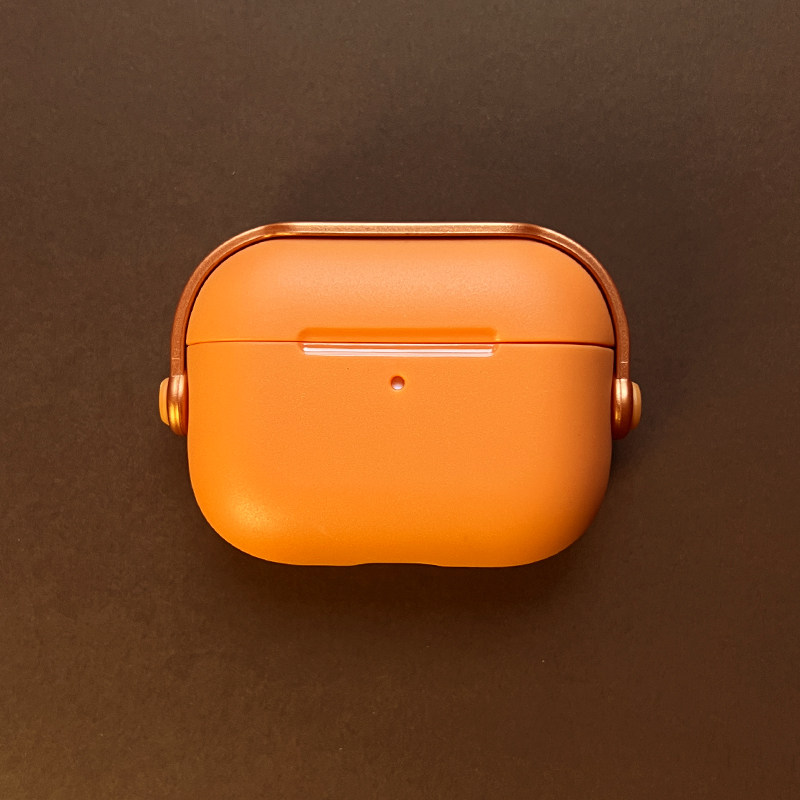 支架壳适用苹果AirPods保护套pro3/2代硅胶软壳防摔耳机壳纯色简约airpods4降噪版普通版四代pro第二代高级感